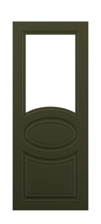 модель Дверь Renaissance 06 софт олива стекло полотна