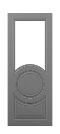 модель Дверь Renaissance 07 ral 7037 стекло полотна