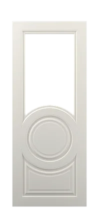 модель Дверь Renaissance 07 ral 9010 стекло полотна