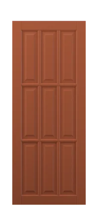 Дверь S 21 софт терракот