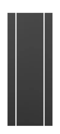 модель Дверь Vector 02 софт графит стекло полотна