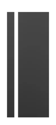 модель Дверь Vector 03 софт графит стекло полотна