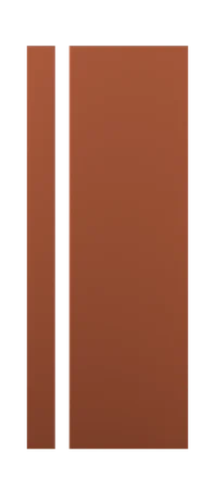 модель Дверь Vector 03 софт терракот стекло полотна