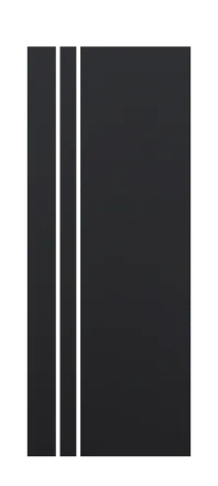 модель Дверь Vector 04 черная шагрень стекло полотна