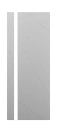 модель Дверь Gradient 2 ral 7047 стекло полотна