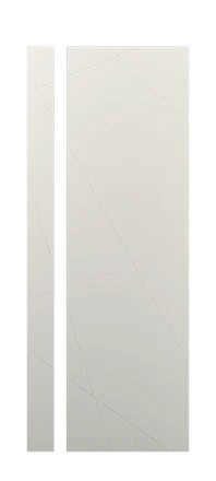 модель Дверь Gradient 2 ral 9010 стекло полотна