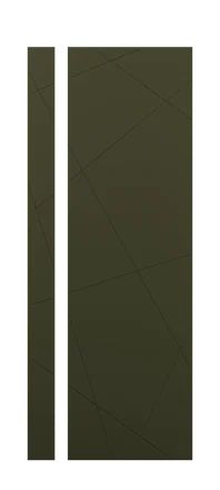 модель Дверь Gradient 2 софт олива стекло полотна