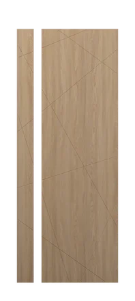модель Дверь Gradient 2 дуб янтарный стекло полотна