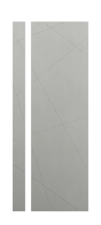 модель Дверь Gradient 2 мальта серая стекло полотна