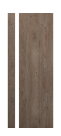 модель Дверь Gradient 2 дуб сибирский стекло полотна