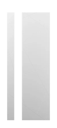 модель Дверь Gradient 1 софт милк стекло полотна