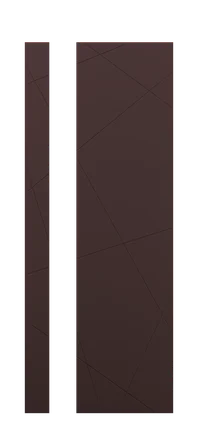 модель Дверь Gradient 1 софт бордо стекло полотна