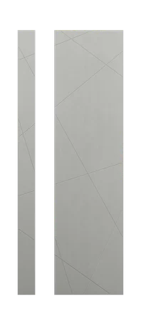 модель Дверь Gradient 1 мальта серая стекло полотна