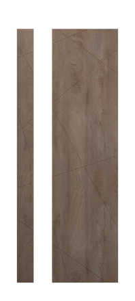 модель Дверь Gradient 1 дуб сибирский стекло полотна
