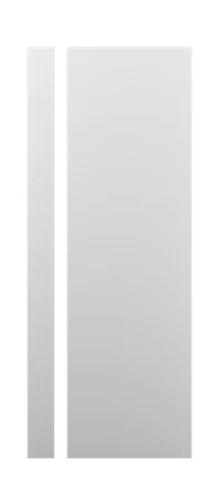 модель Дверь Stella ral 9003 стекло полотна