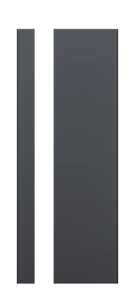 модель Дверь Ultra 010 ral 7024 стекло полотна