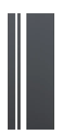 модель Дверь Ultra 015 ral 7024 стекло полотна