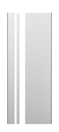 модель Дверь Ultra 015 ral 9003 стекло полотна