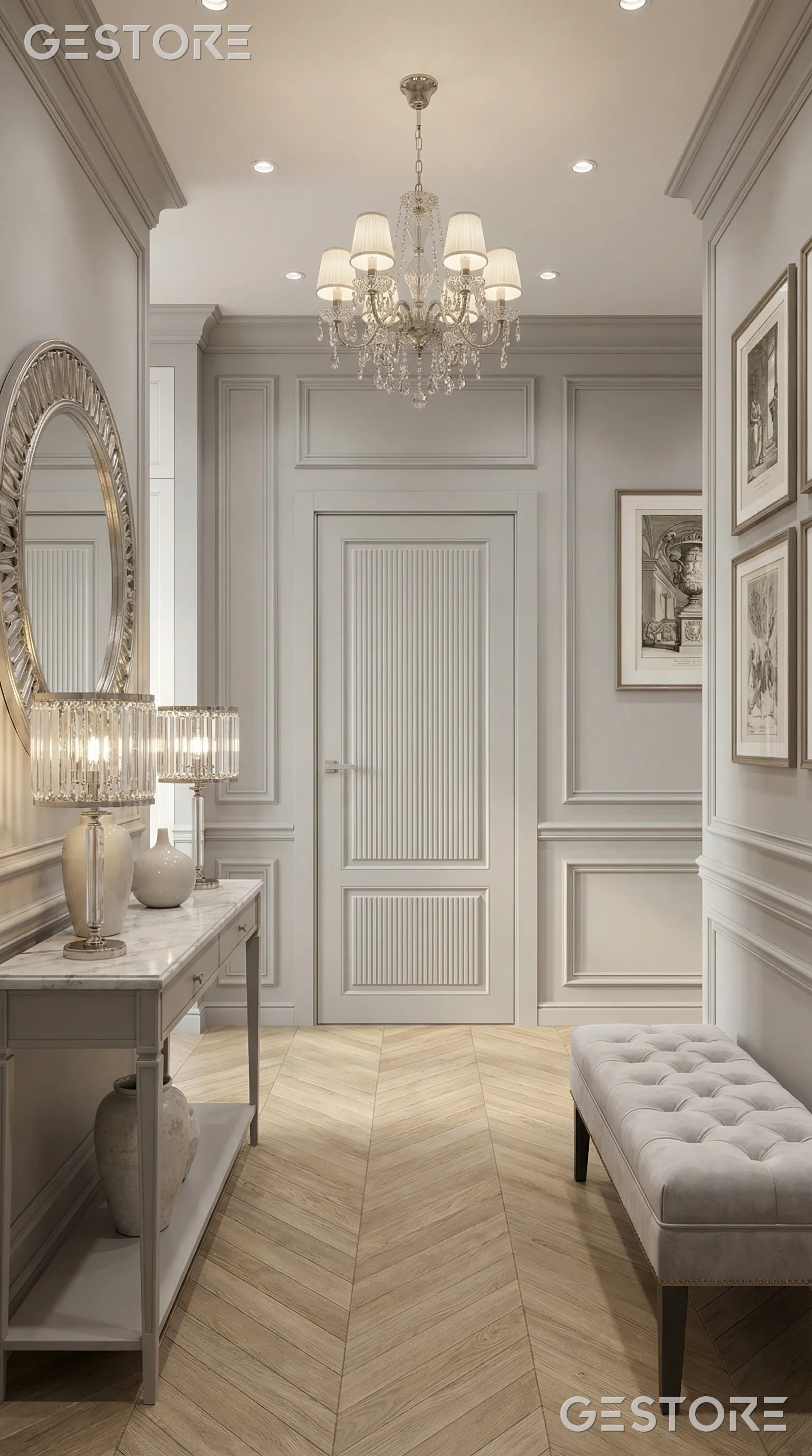 интерьер неоклассика