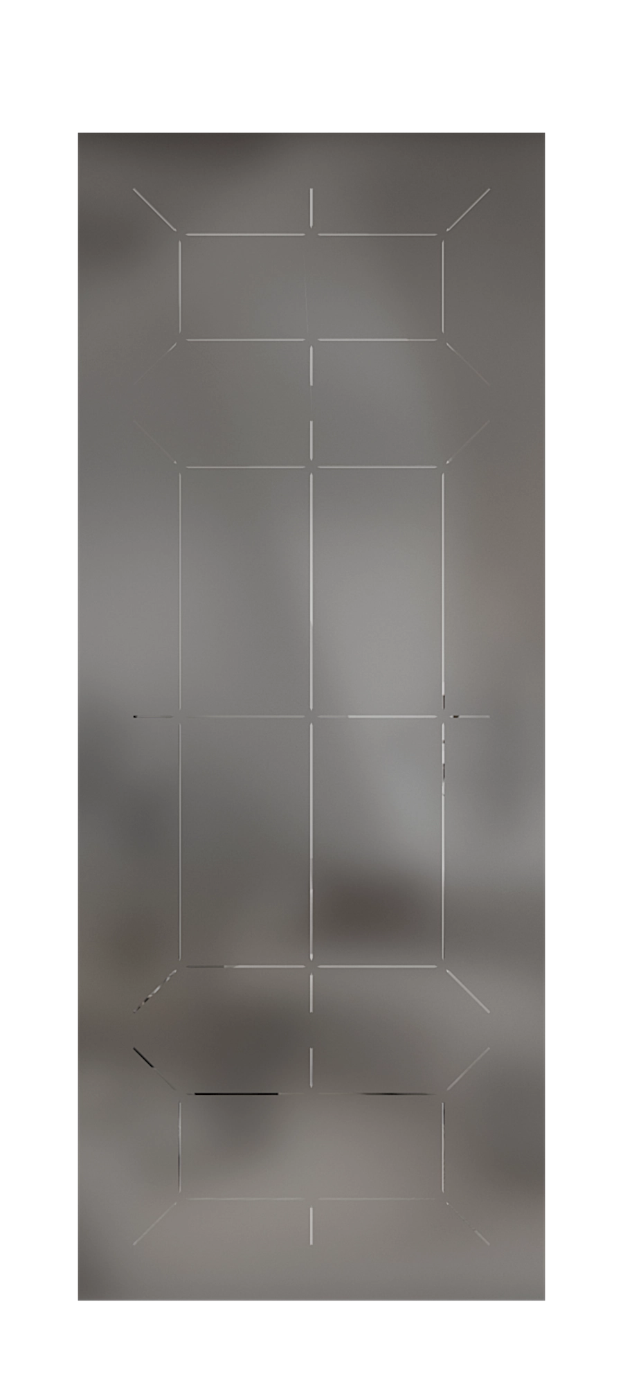 стекло Дверь Renaissance 05 дуб марроне